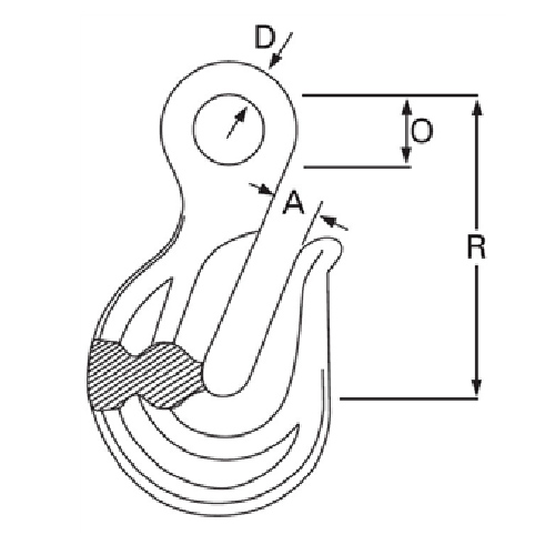 Grade 8 Eye Type Grab Hooks - Total Ropes Solutions