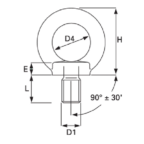 Stainless Steel Eyebolts - Total Ropes Solutions