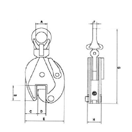 Vertical Lifting Clamp Total Ropes Solutions